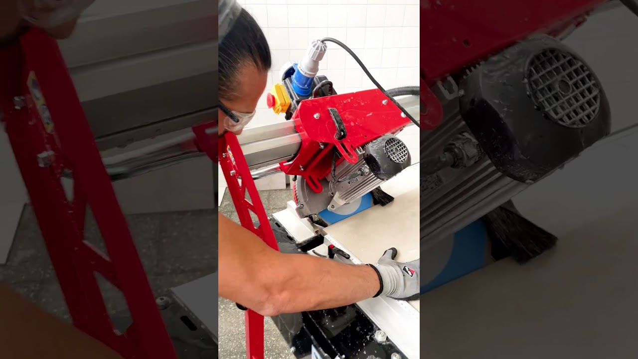 Miter cut 2cm thick porcelain with the DCX Cutters