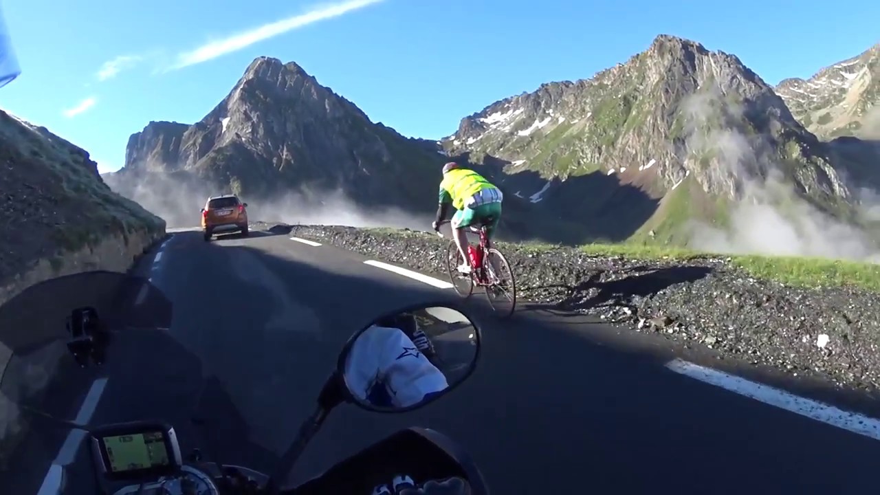 Subida en moto al Col d Tourmalet