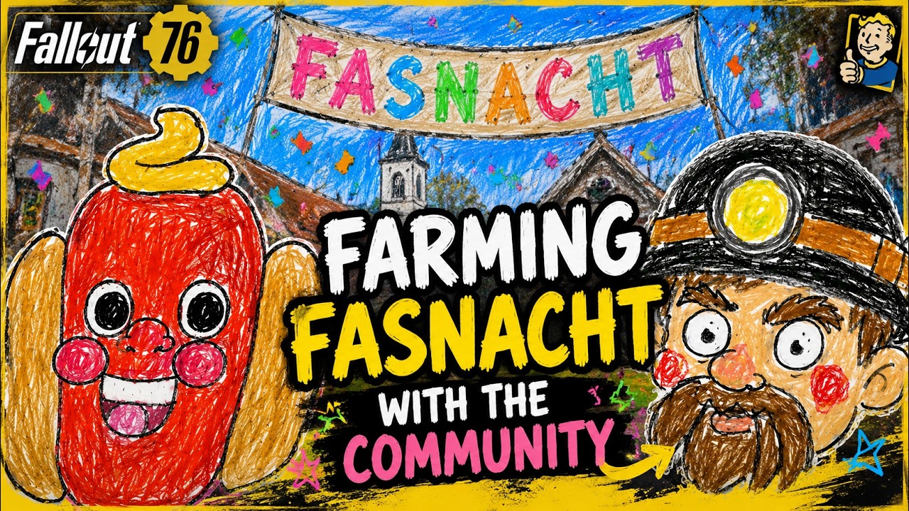 🎁 Helping Players on PC & PS! | 30,000 Hours in Fallout 76 Looks Like THIS! 🔥 Fasnacht Parade Live
