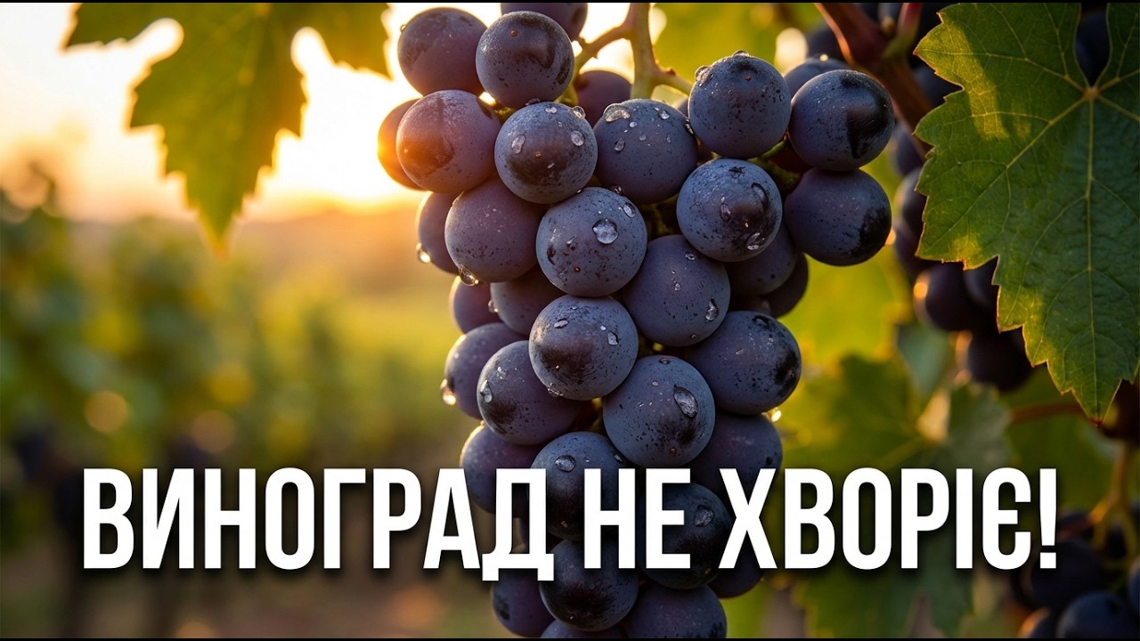 ВИНОГРАД НЕ ХВОРІЄ! Дідів метод