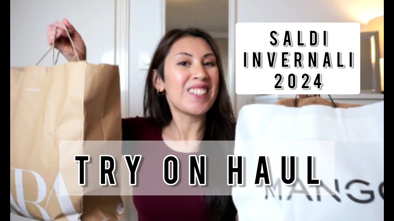 Try on Haul | Shopping Saldi Invernali 2024 | Mango, Zara, Only |
