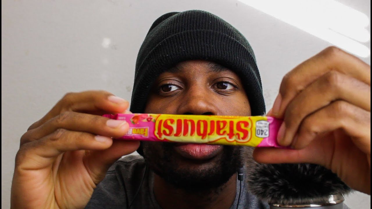 ASMR EATING STARBURST CANDY PART 7  ( FaveReds pack ) | ASMR TY