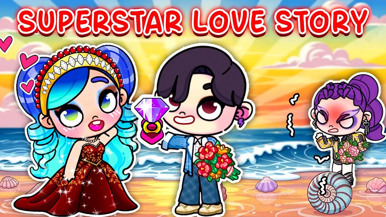 Mila’s Sweet Love Story 💕Mila and Mio Story | Avatar World Story