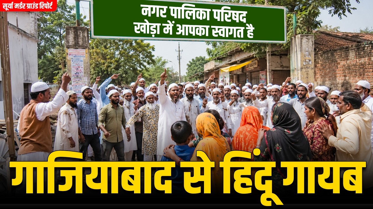 Ghaziabad के Khoda में कैसे Hindu बन गए Minority? Surya Case |  कैसे बदली Demography? Ground Report