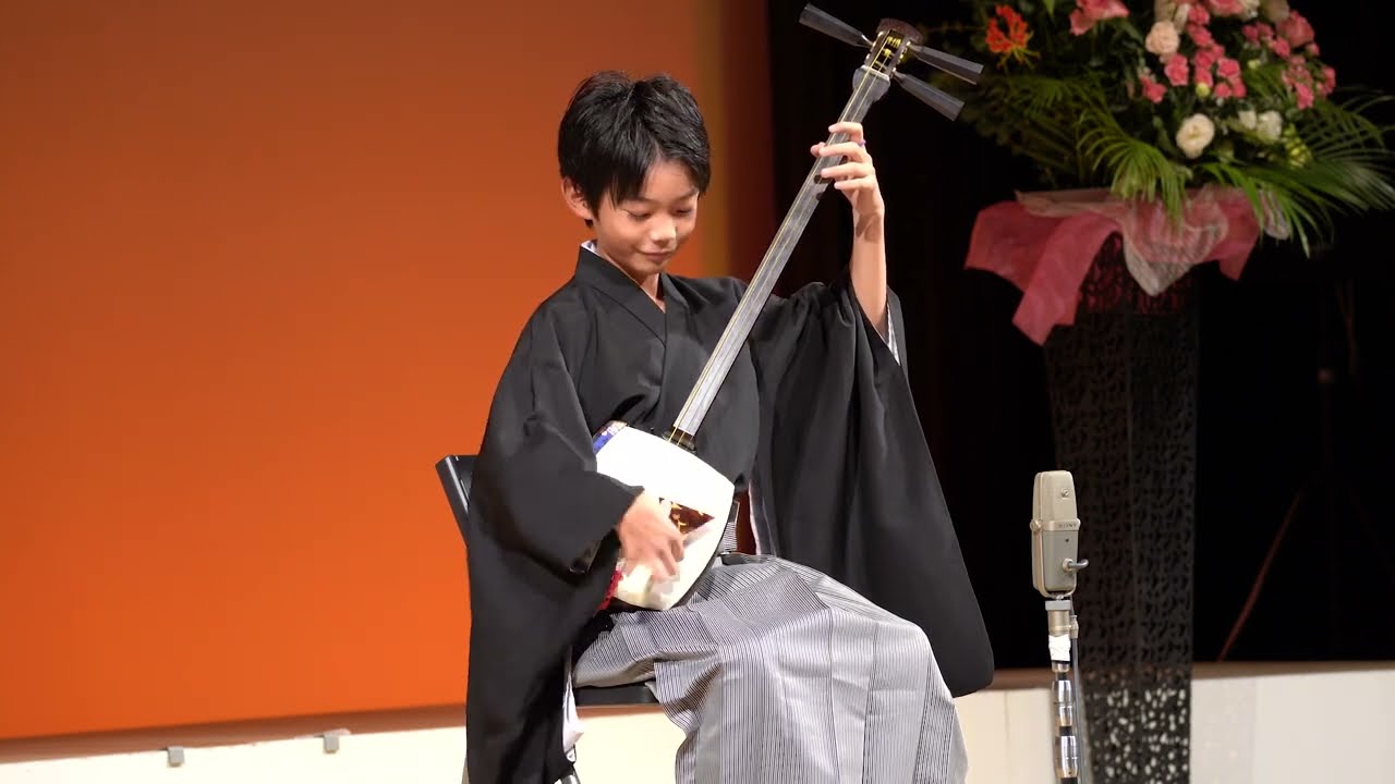 11歳の津軽三味線独奏/津軽よされ節_田中希龍さん（小学5年生）/生徒さんの演奏紹介