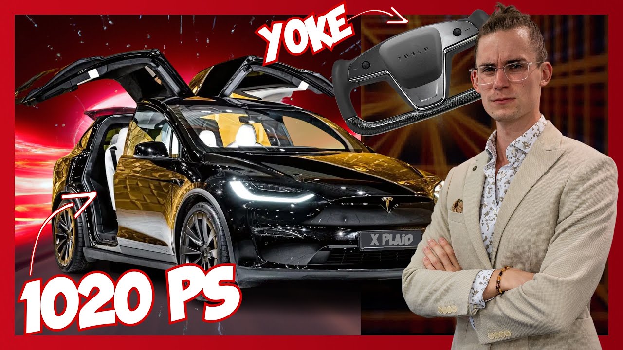 Tesla Model X Plaid: Abholung, Exterieur, Interieur, Autobahn & Verbrauch