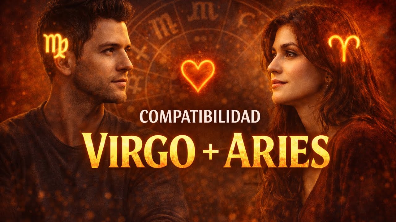 Virgo ♍️ y Aries ♈️ (Compatibilidad)La Llama que Enciende Lo Imposible.