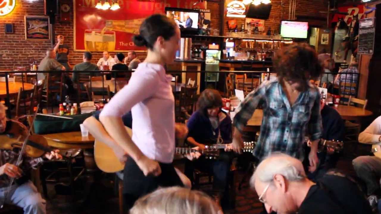 HOOTENANNY to John Ryan's Polka - dancing at Manuel Tavern - Miss Moonshine