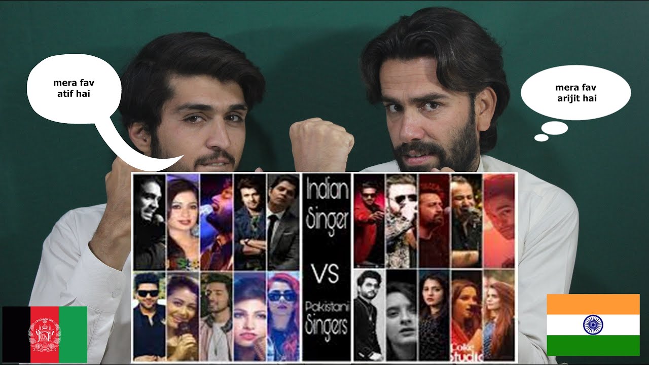 Indian Singers vs Pakistani Singers Battle of Voice Atif,Arijit,Shrya,Rahat,Reaction|AFGHAN REACTION