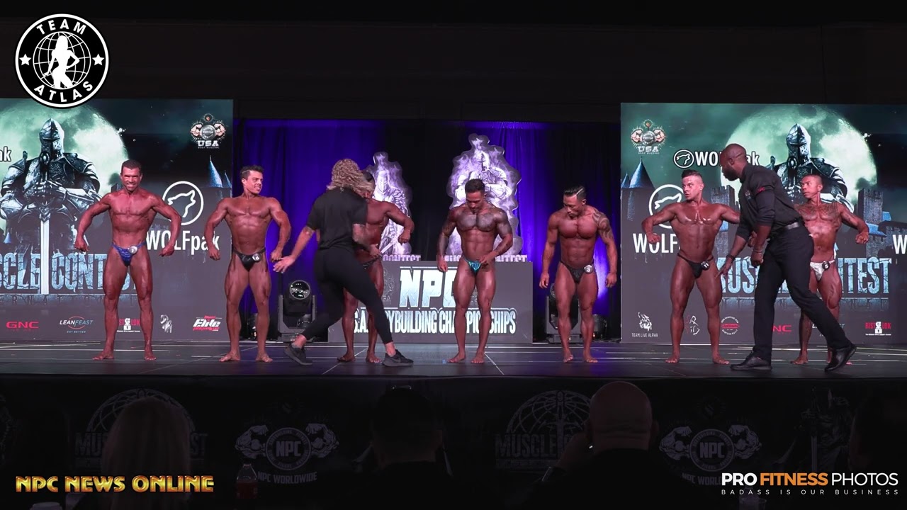 2022 NPC USA Championships Men's Bodybuilding Bantamweight First Callout & Awards Video