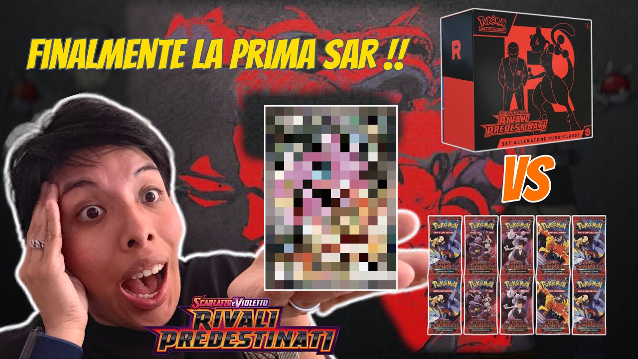LA PRIMA SAR DI RIVALI PREDESTINATI dopo oltre 100 BUSTE - Sfida ETB vs 10 bustine