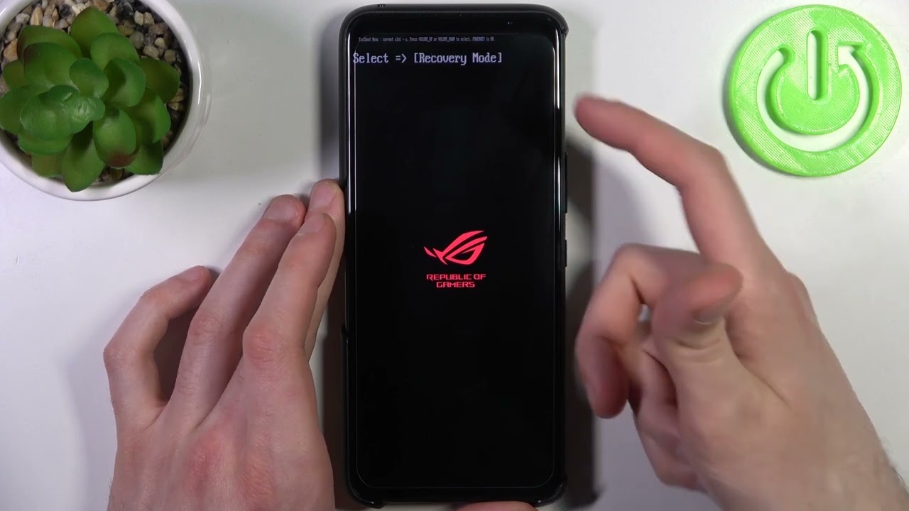 Как войти и выйти из режима Fastboot на телефоне ASUS ROG Phone 6D