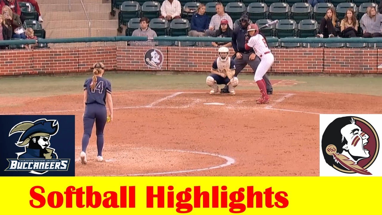 Charleston Southern vs #11 Florida State Softball Game 2 Highlights, Feb 23 2024
