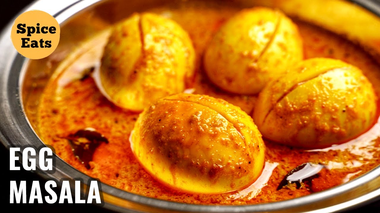 EGGS IN COCONUT MASALA GRAVY | EGG MASALA CURRY | MASALA EGG GRAVY