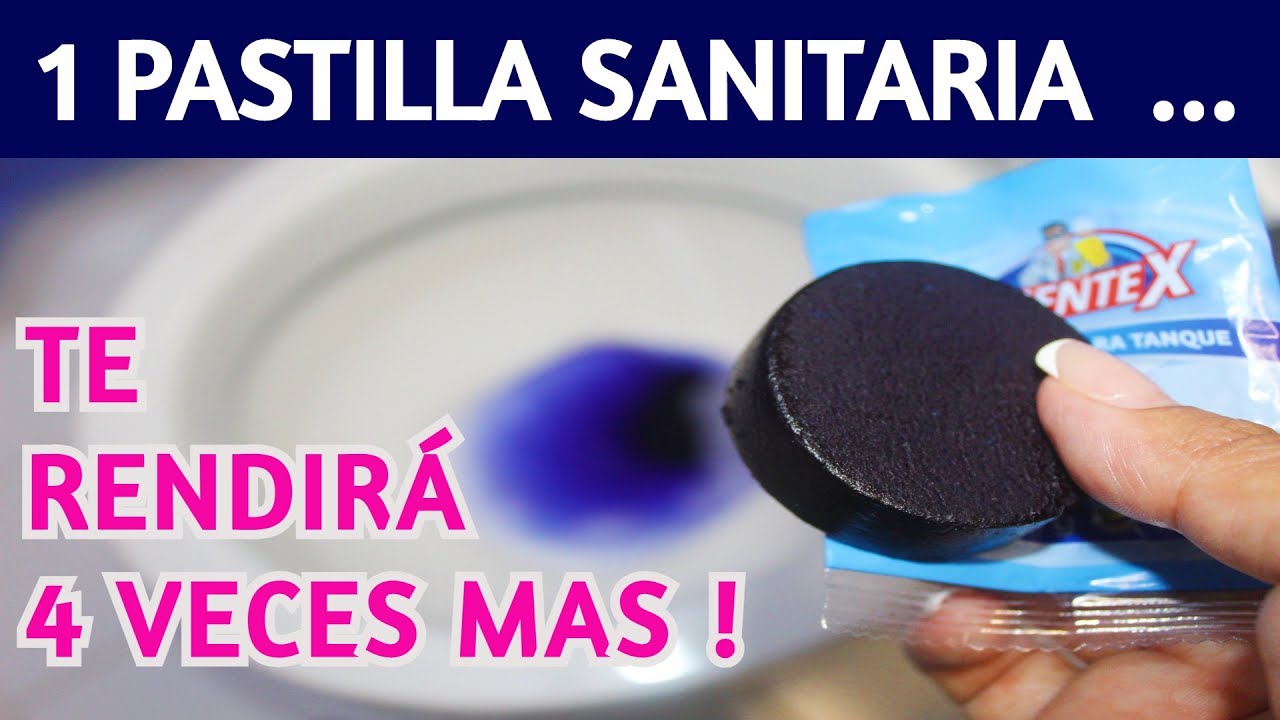 🌺 Cómo  rendir  PASTILLAS  SANITARIAS 4 veces más  / Dulce Y Natural.