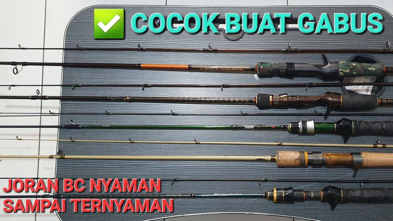 Rekomendasi Joran BC (Baitcasting) enak dan nyaman