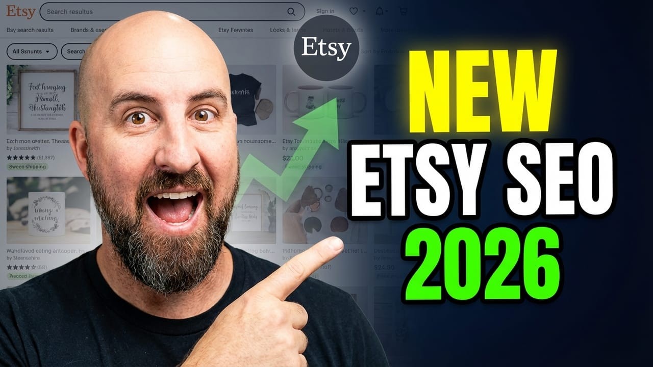 SEO для Etsy 2026: Обновление объявления за 15 минут, которое принесет вам больше кликов (без доб...