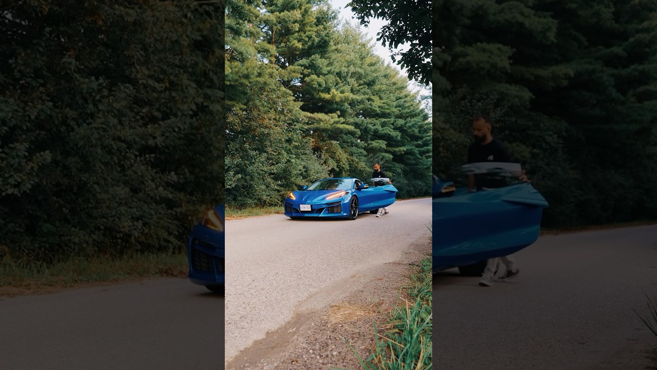 Beautiful V8 sounds from a HYBRID #CORVETTE! 🔥