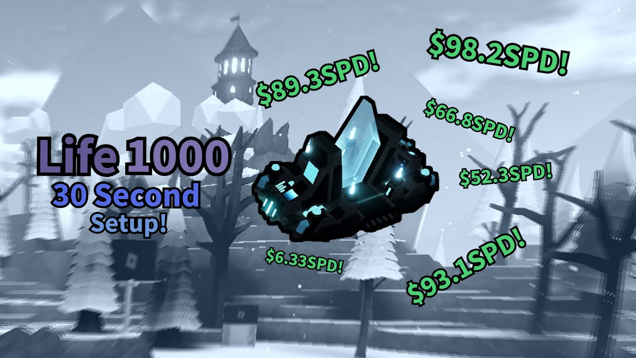 Miners Haven Life 1000+ SPD 30 Second Setup! | Roblox