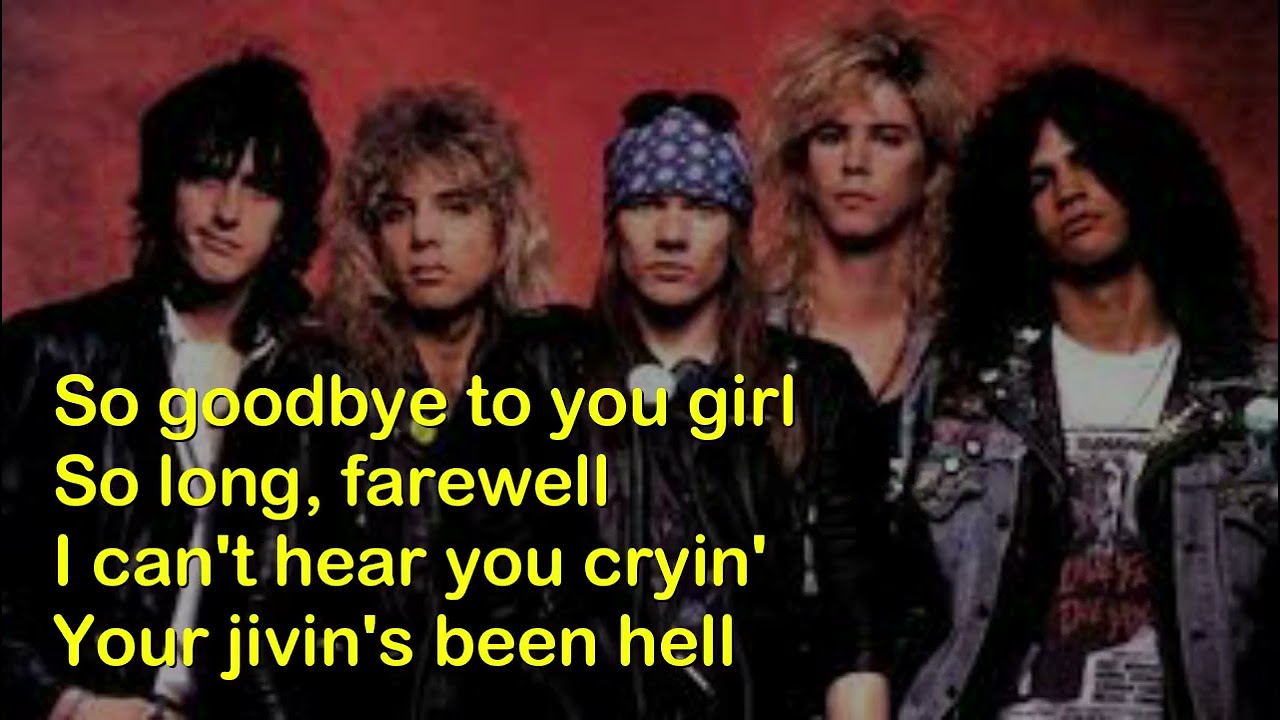 YOU AIN'T THE FIRST (LYRICS) GUNS N' ROSES - USE YOUR ILLUSION