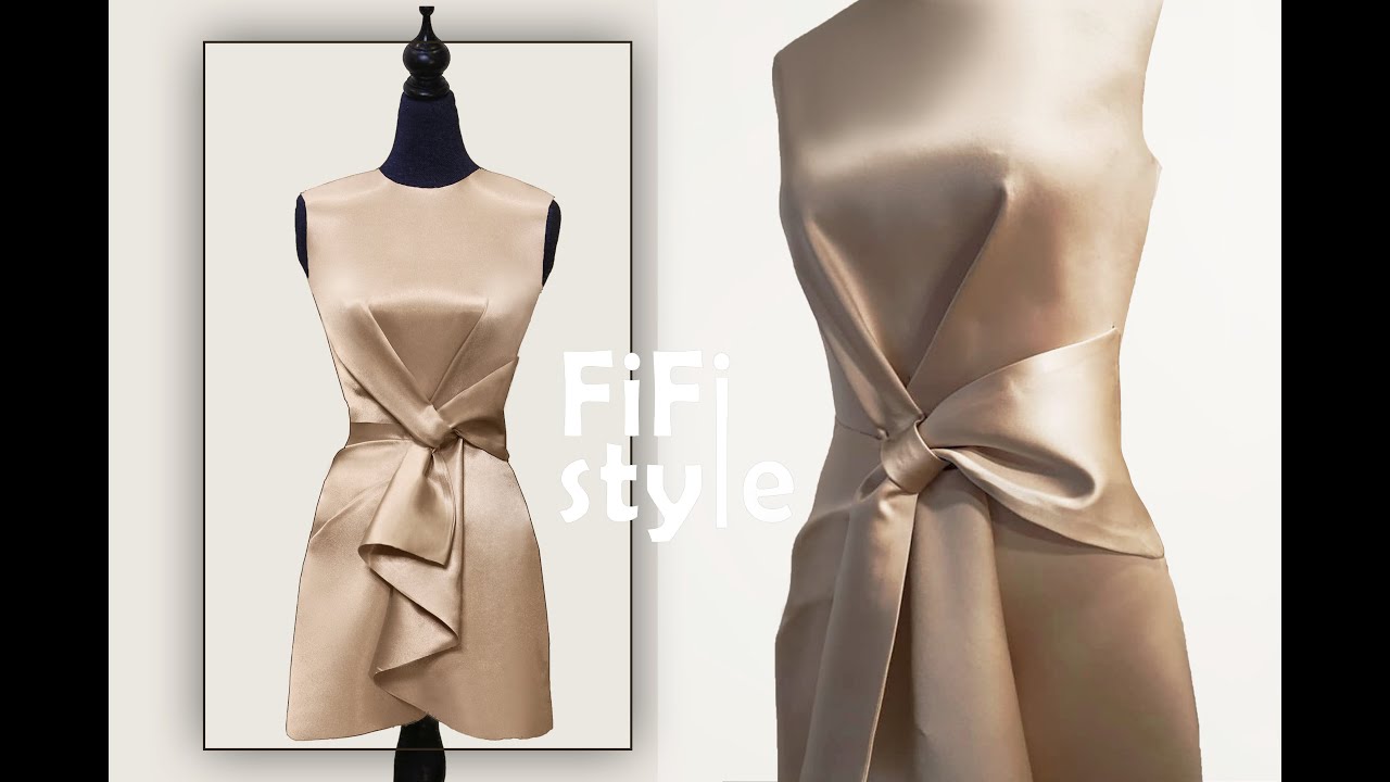 FiFi Style : Бант платье дизайн, современный дизайн.