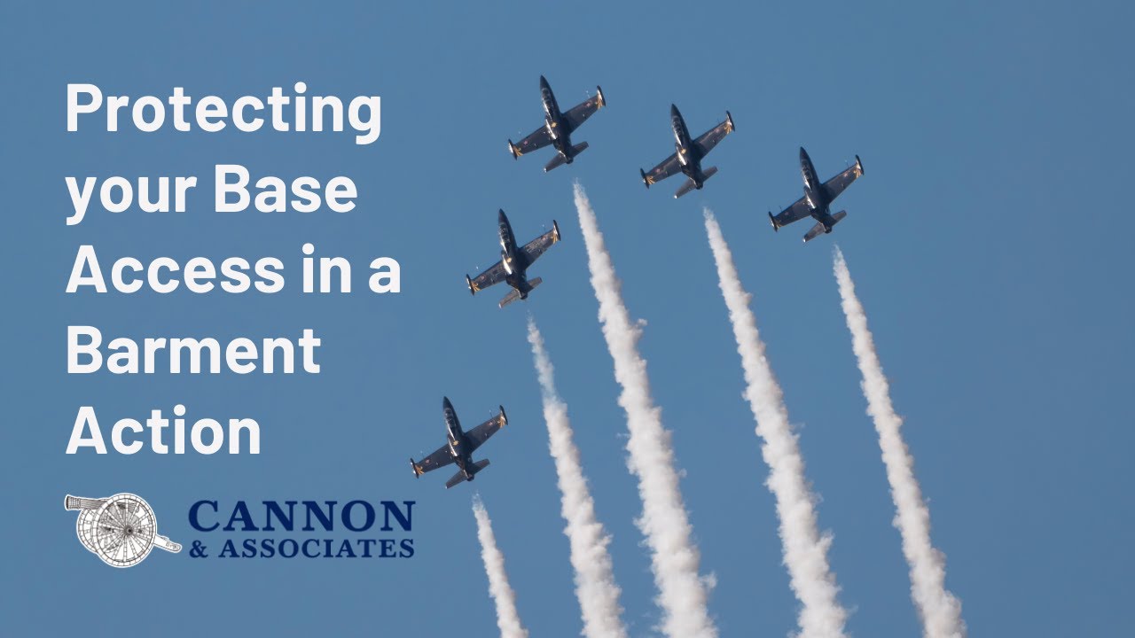 Protecting your Base Access in a Barment Action