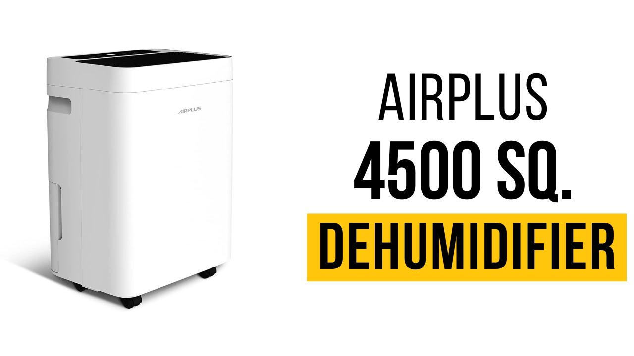 AIRPLUS 4500 Sq. Ft Dehumidifier for Basement with Drain Hose, 70 Pints Dehumidifier for Home