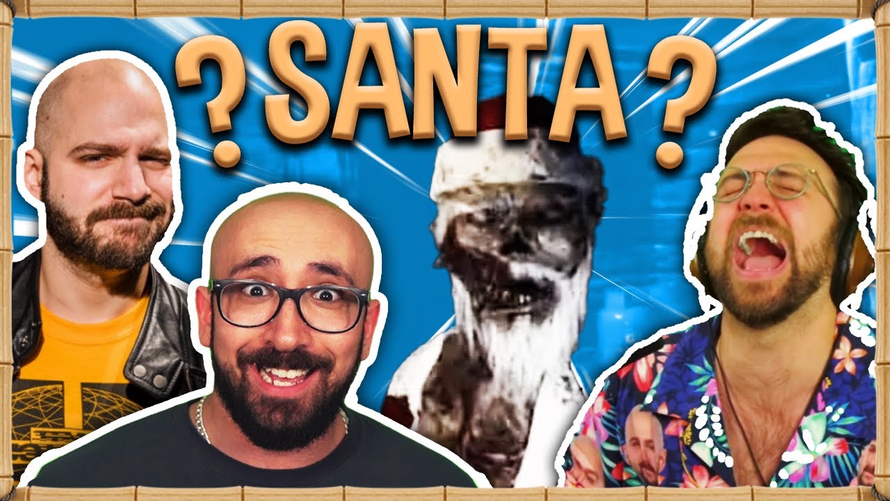 JEREMY AND GREG BROUGHT ME SANTA FOR CHRISTMAS??