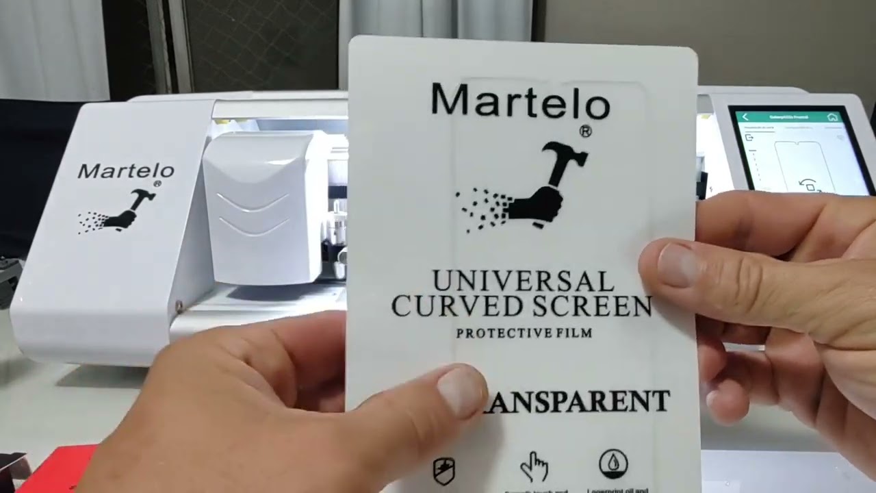 Máquina corte de película hidrogel! https://s.shopee.com.br/2qLn5xs6KE