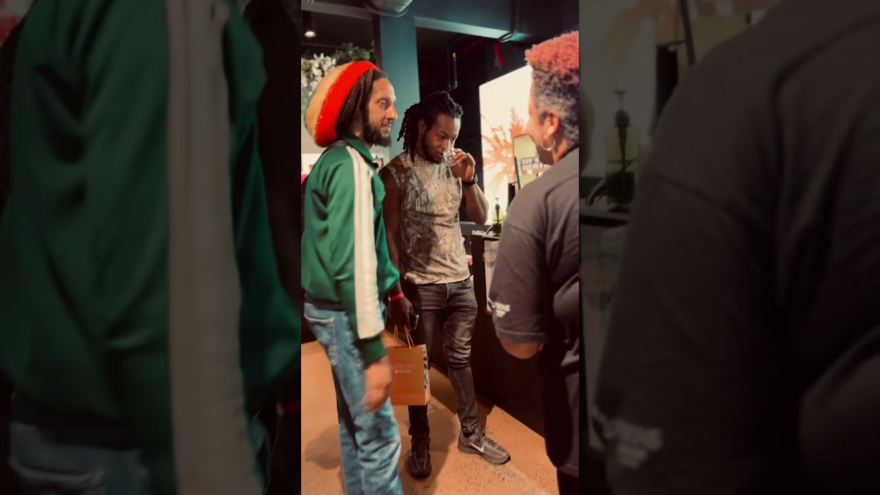 Bob Marley&rsquo;s son Julian Marley shopping at Sessions by the Bay San Diego 💨🌊 #sandiego