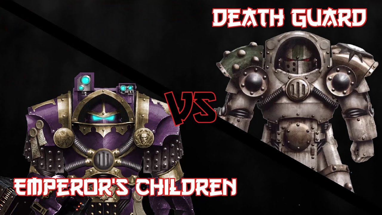 Horus Heresy Battle Report - Emperor's Children v Death Guard 3000pts -Destroy the Coms Array