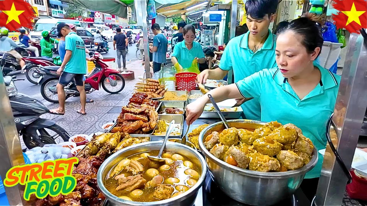 Asian street food compilation || Best delicious street food || Vietnamese street food in Saigon