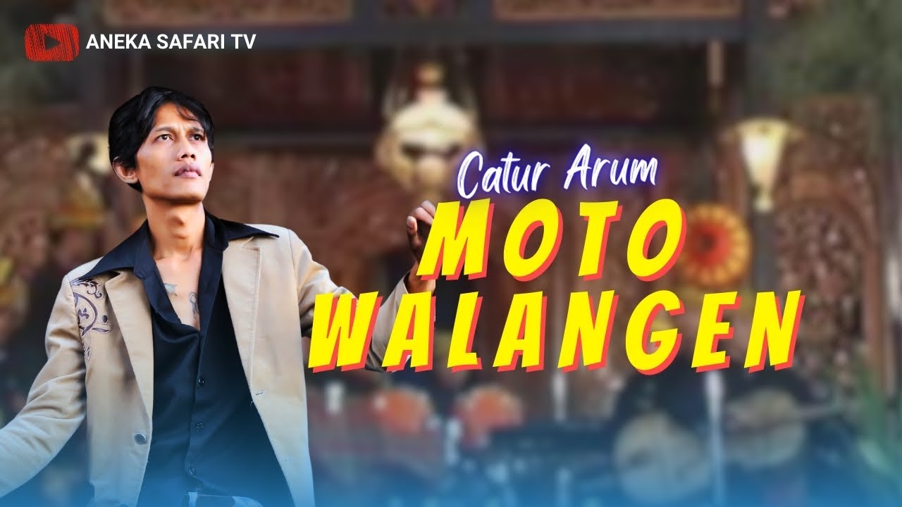 Karaoke - Moto Walangen - Catur Arum (Official Video Karaoke ANEKA SAFARI)