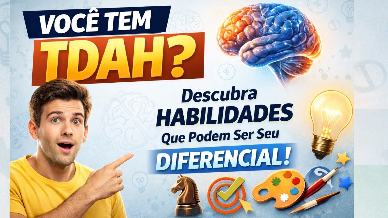 Você Tem TDAH? Descubra Habilidades Que Podem Ser Seu Diferencial