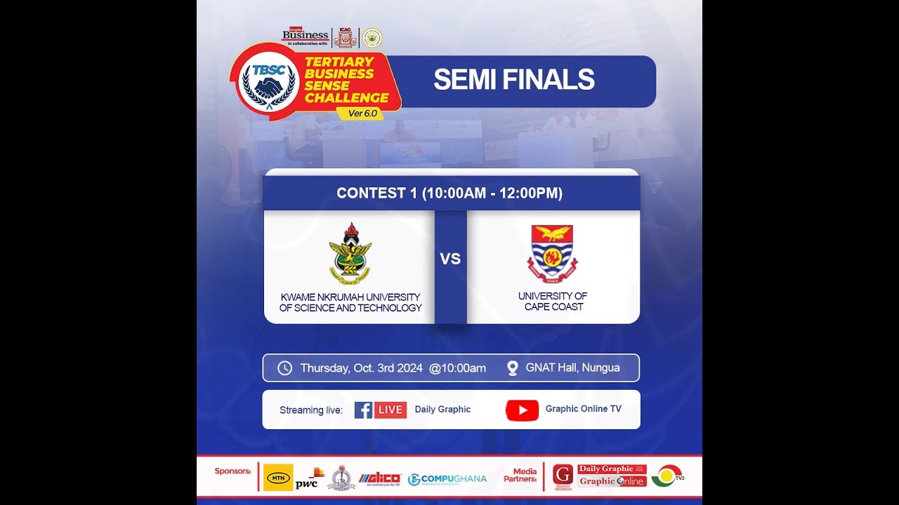 TBSC 2024 Semi-Finals: Team UCC is battle ready to meet KNUST