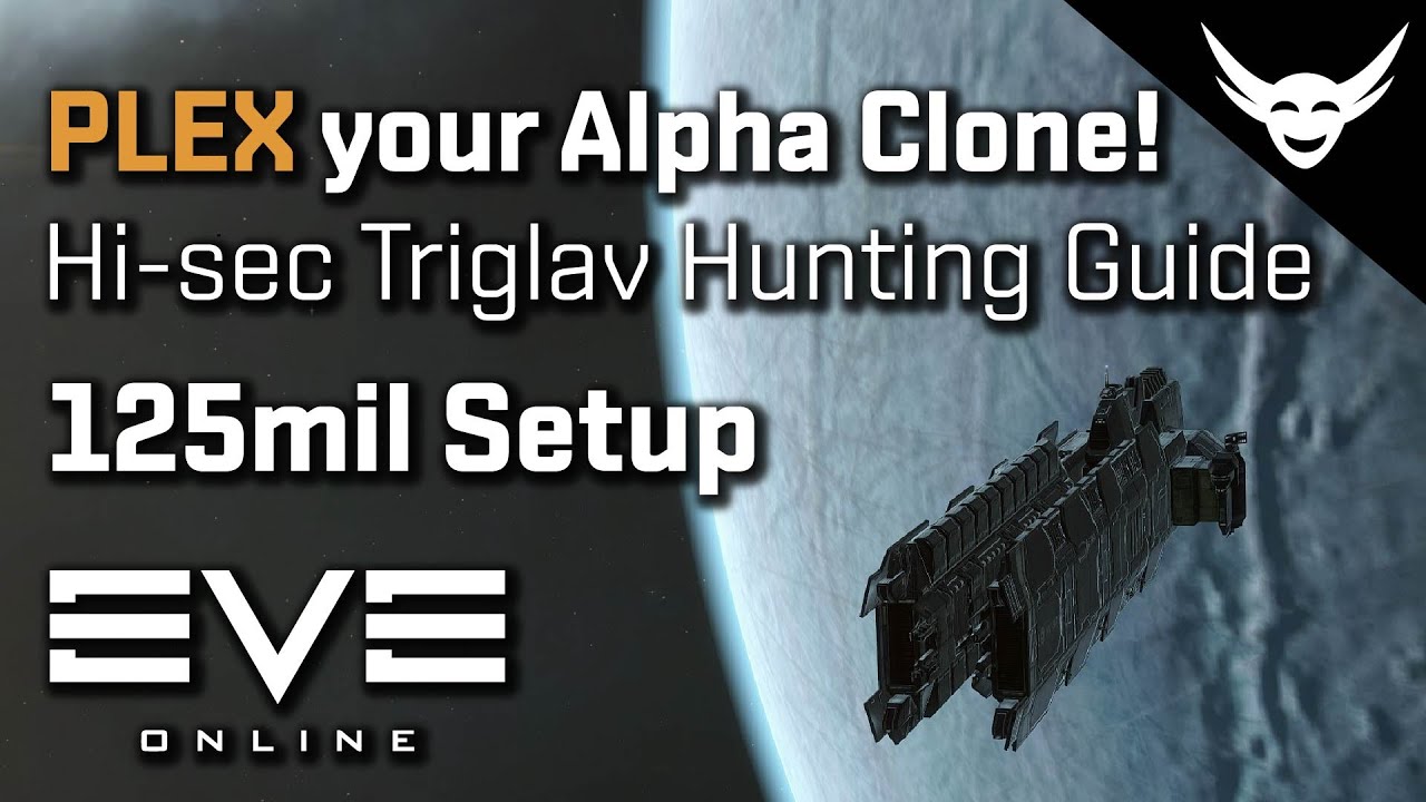 EVE Online - Solo Alpha Clone Triglavian hunter Naga guide (50-100mil/h)