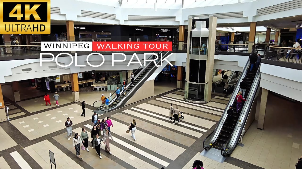CF Polo Park Mall | Winnipeg Canada Walking Tour [4K]