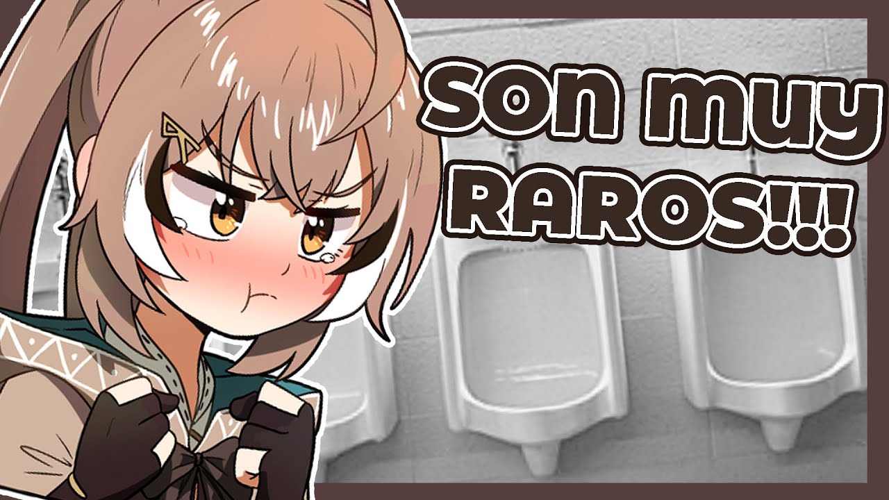 Mumei sabe lo que hacen los chicos en el baño [Hololive sub español]