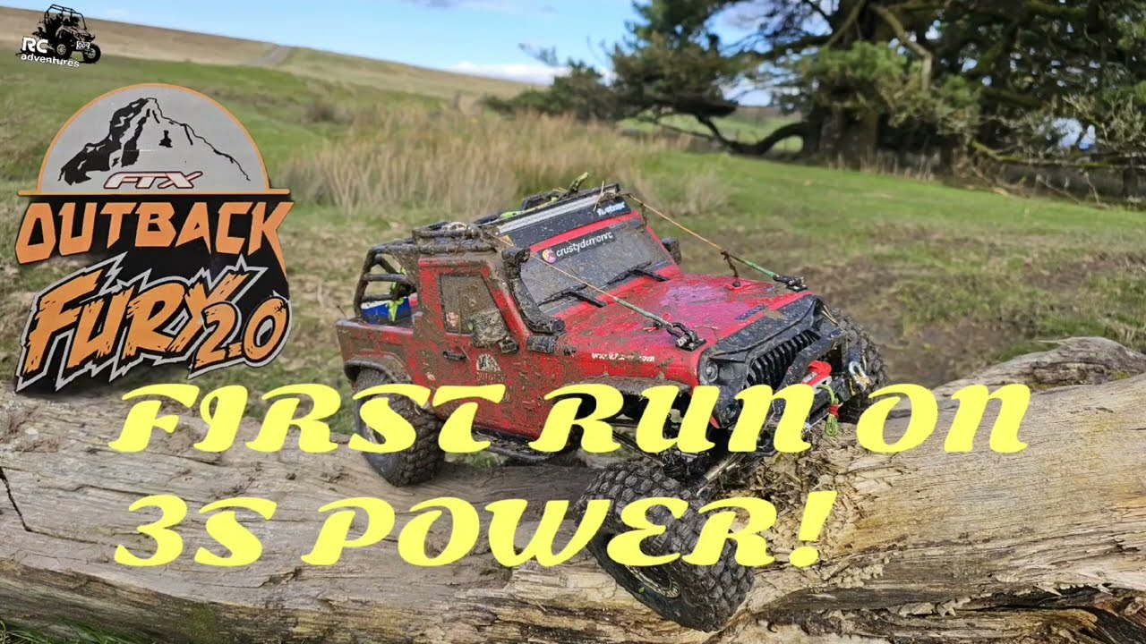 3S LIPO 1ST RUN ,OUTBACK FURY 2.0
