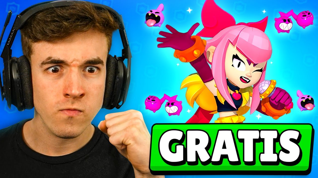 ASI GANE EL DESAFIO Y CONSIGO A MELODIE GRATIS en BRAWL STARS