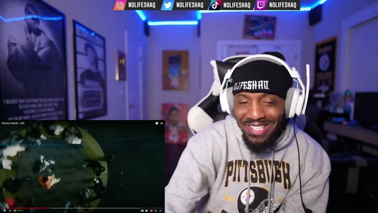 YALL ASKED FOR THIS ONE! | Dthang X Bando - LIKE | NolifeShaq Reaction