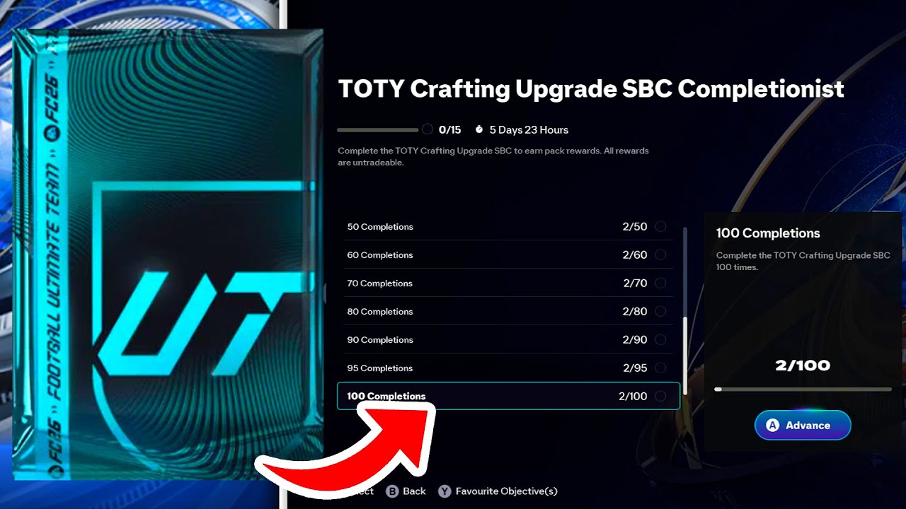 How to Complete TOTY Crafting Upgrade SBC Completionist Objectives Fast in FC 26