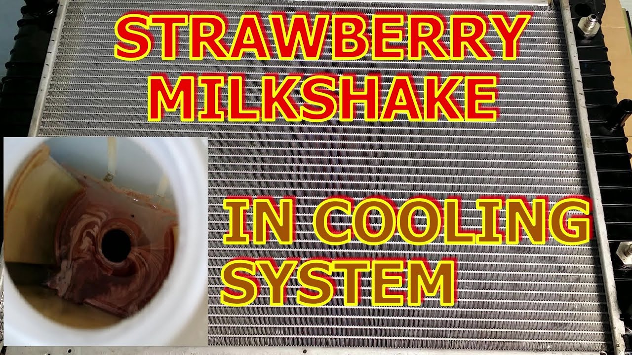Strawberry Milkshake in Radiator-ATF in Cooling System
