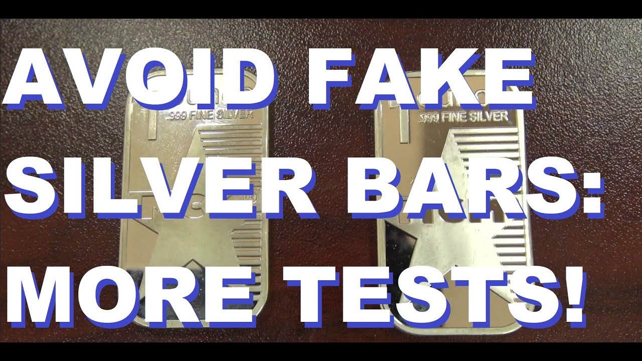 Avoid These Fake Silver Bars! More Testing, We show you how!