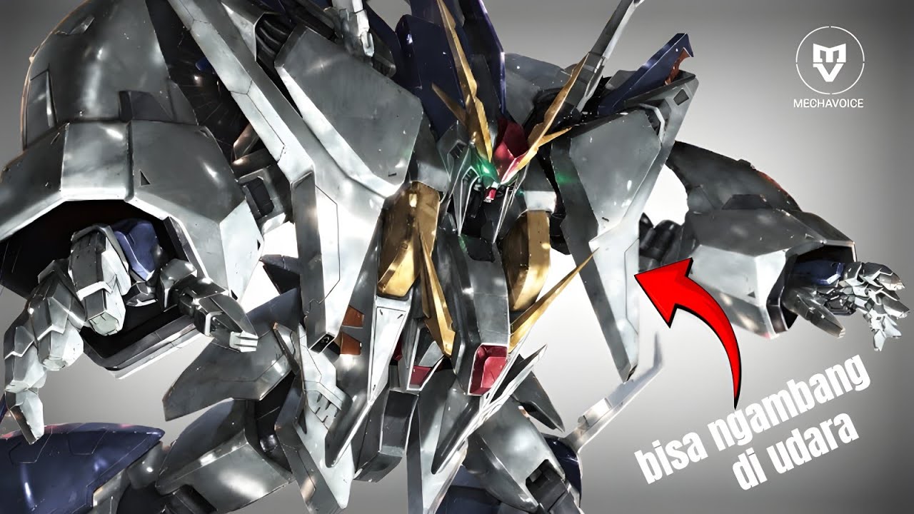 (RX-105 Ξ GUNDAM) gundam keren dengan sistem pernerbangan unik!