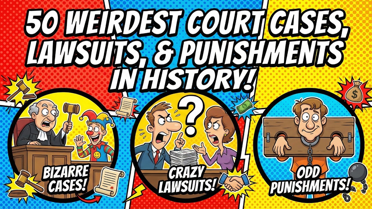 50 Weirdest Court Cases, Lawsuits, and Punishments in History