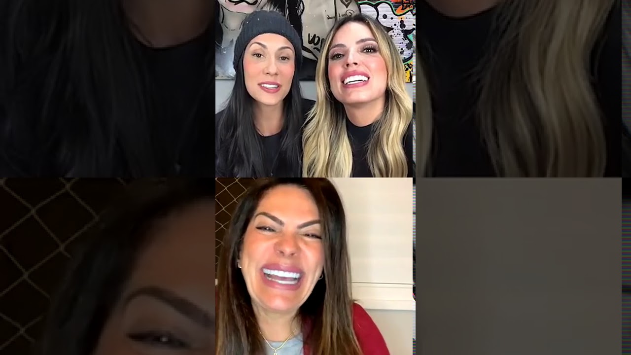 live natiza com eloiza Moreira (mãe da Iza).