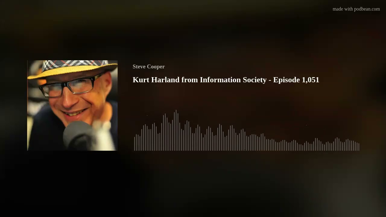 Kurt Harland from Information Society - Episode 1,051