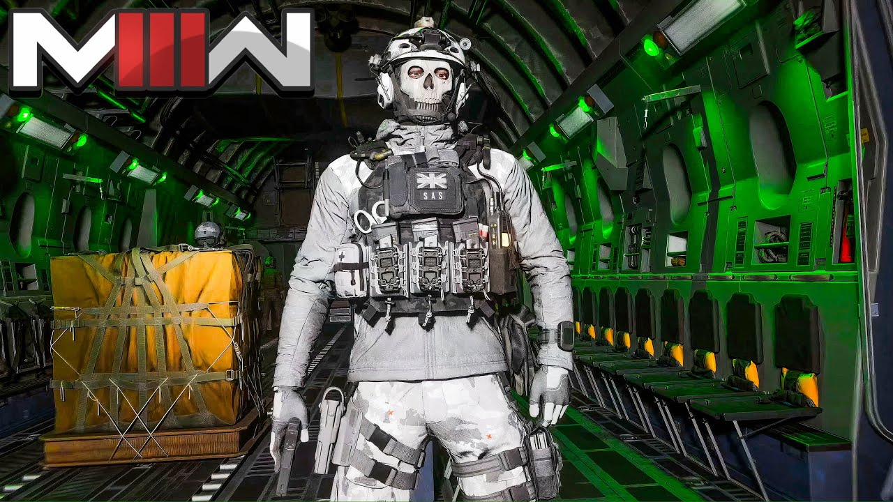 MW3 GHOST Cold Biter and SOAP Snow Suit Skins w/ Executions | Arctic Ops Bundle in Call of Duty! 🥶