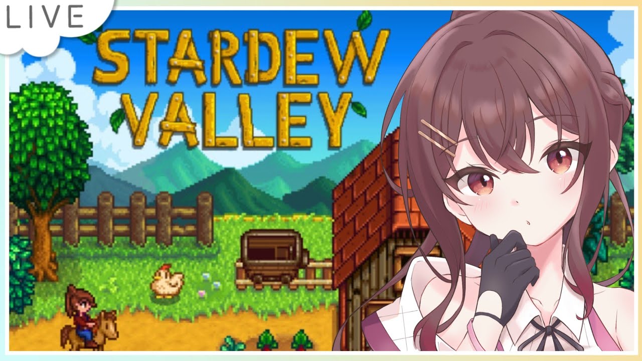 【Stardew Valley】深夜のまったり農場生活(はじめての夏)【初見プレイ】part4 #VTuber